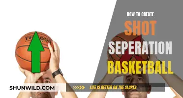 Creating Space: Shot Separation Strategies in Basketball