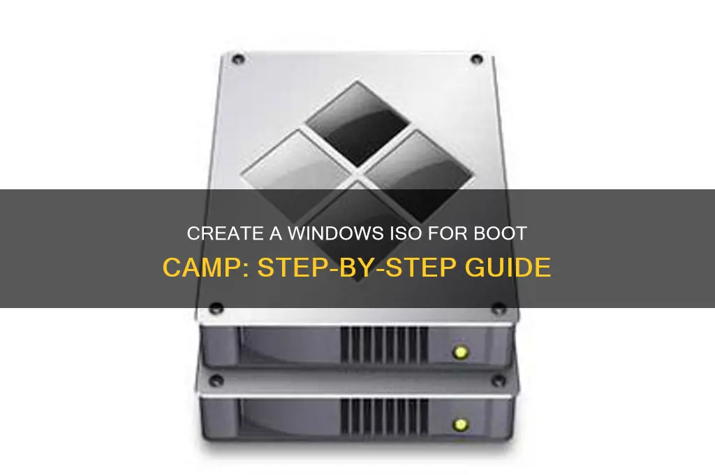 how to create windows iso image for boot camp