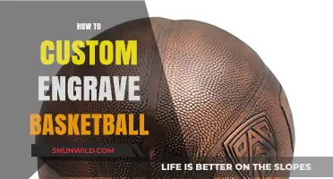 Custom Engraving: Personalize Your Basketball