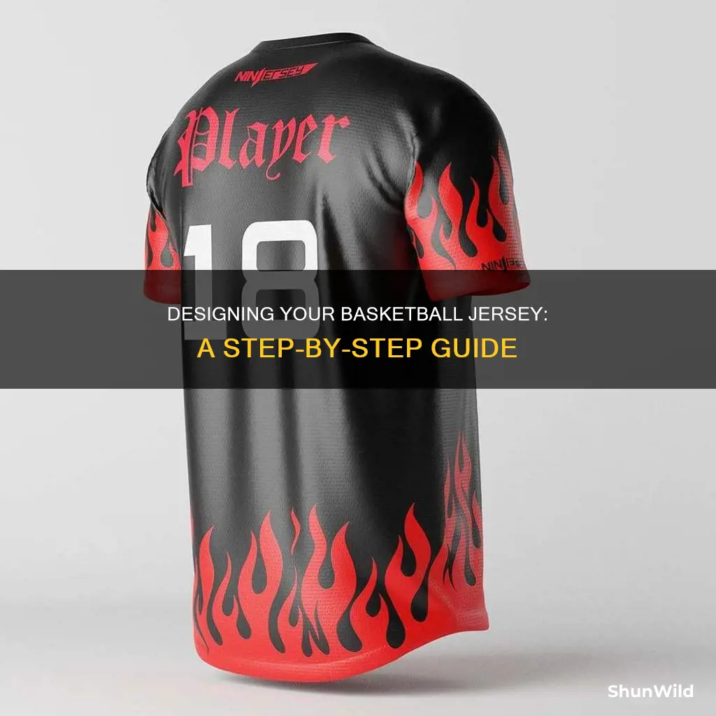 how to customize a basketball jersey
