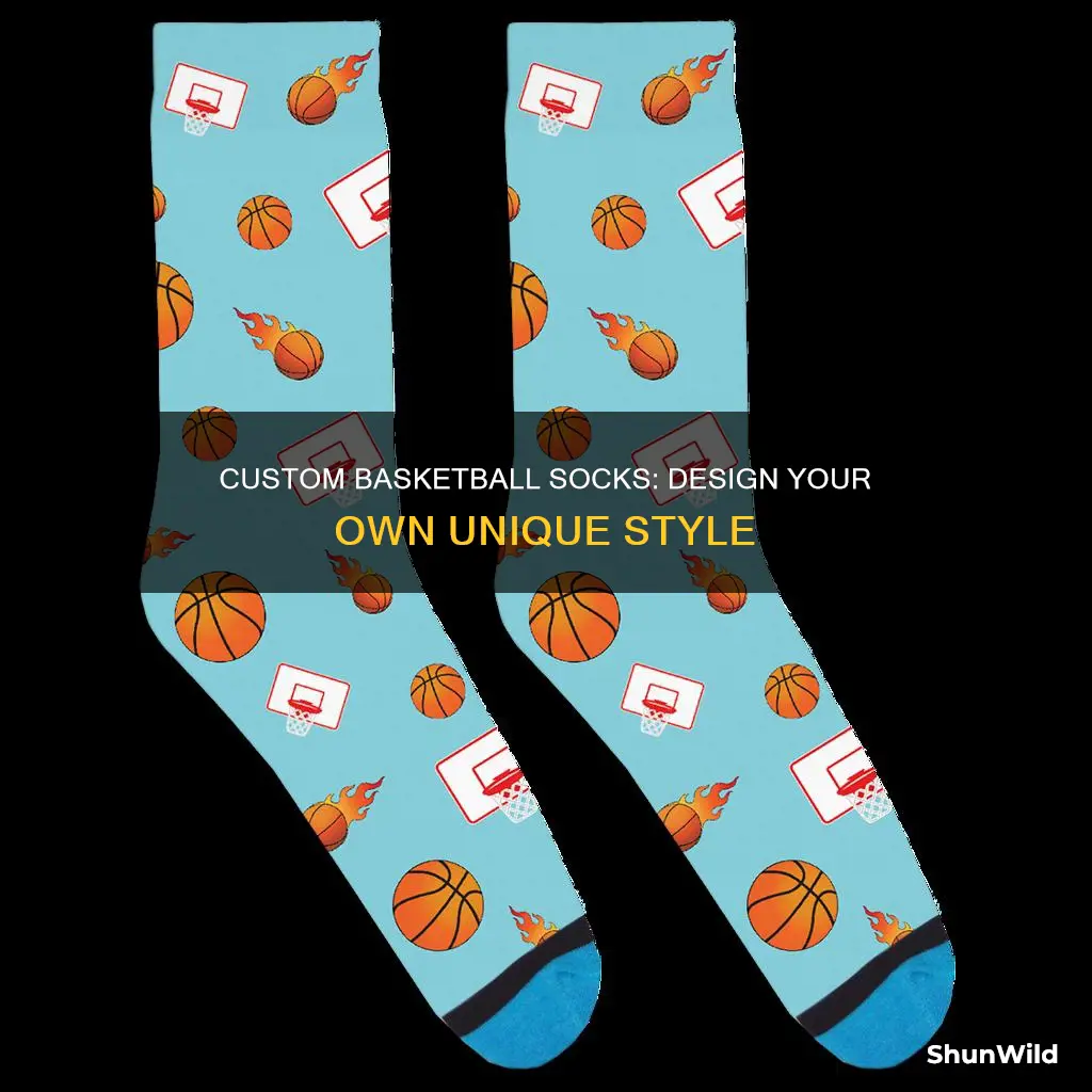 how to customize basketball socks