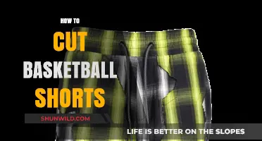 Customizing Basketball Shorts: Cutting Techniques