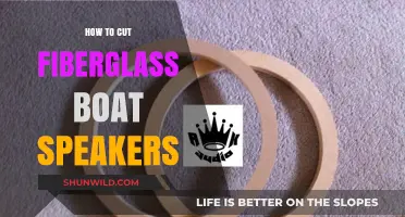 Mastering Speaker Installation: Tips for Cutting Fiberglass for Boat Speakers