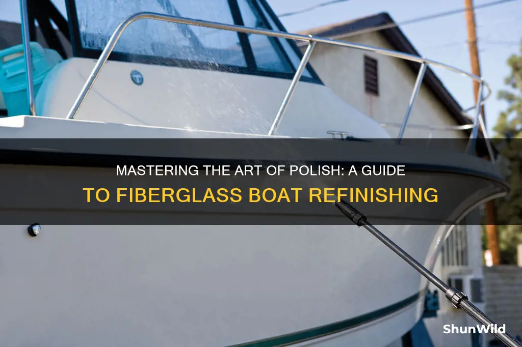 how to cut polish a fiberglass boat