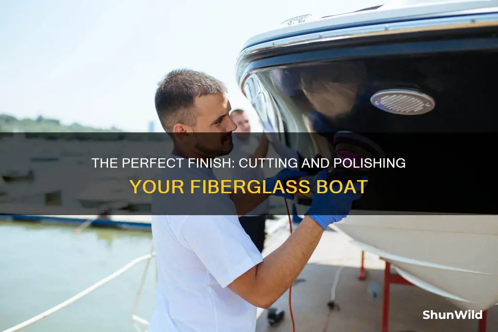 how to cut polish a fiberglass boat