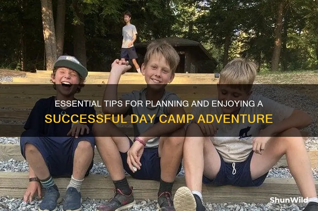 how to day camp