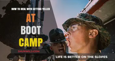 Surviving Boot Camp: Strategies to Handle Being Yelled at Effectively