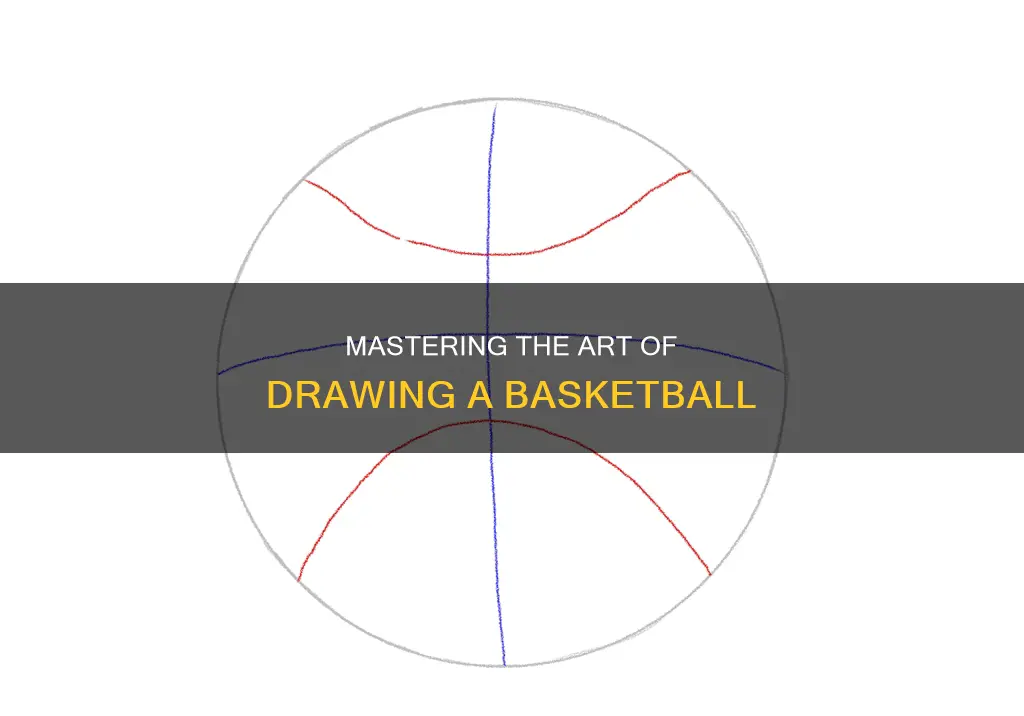 how to deaw a basketball
