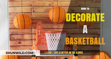 Creative Ways to Decorate a Basketball