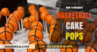 Creative Cake Pops: Basketball Decorating Ideas