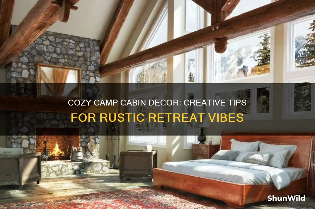 how to decorate camp cabin