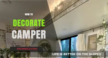 Creative Camper Decor: Transform Your Mobile Space with Style and Flair