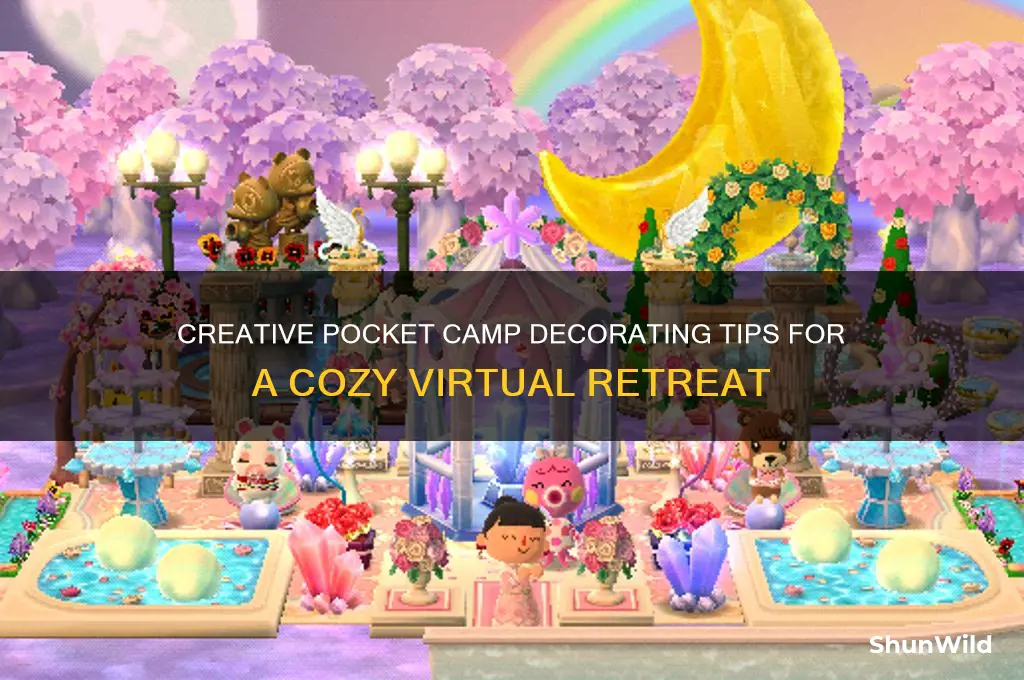 how to decorate pocket camp