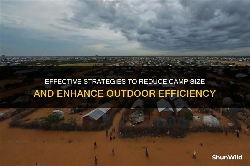 how to decrease camp