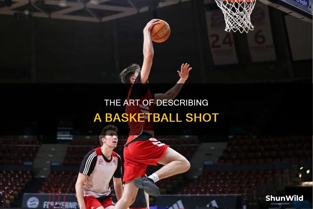 how to decribe a basketball shot