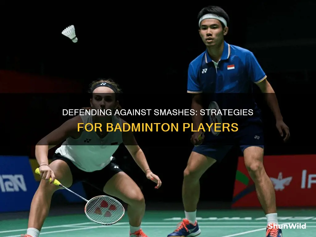 how to defend against a smash badminton