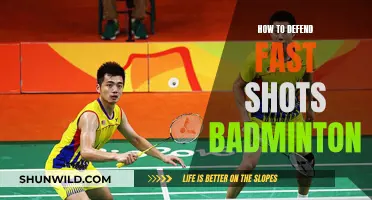 Defending Fast Shots: Badminton Strategies for Quick Reflexes