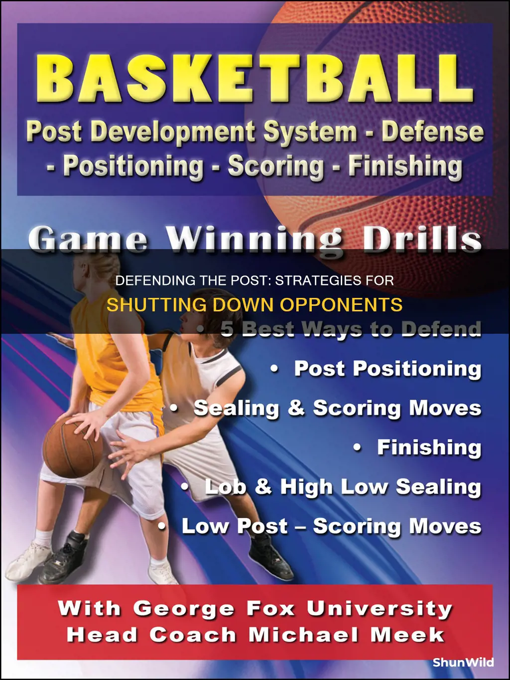 how to defend someone posting up in basketball