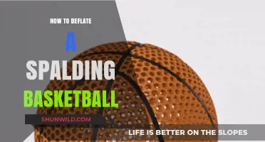 Deflating Your Spalding Basketball: Easy Steps to Success