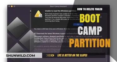 Efficiently Remove Failed Boot Camp Partition: A Step-by-Step Guide