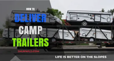 Mastering Camp Trailer Delivery: Tips for Safe and Efficient Transport