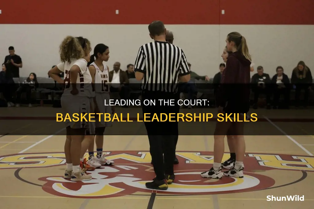 how to demonstrate leadership skills in basketball