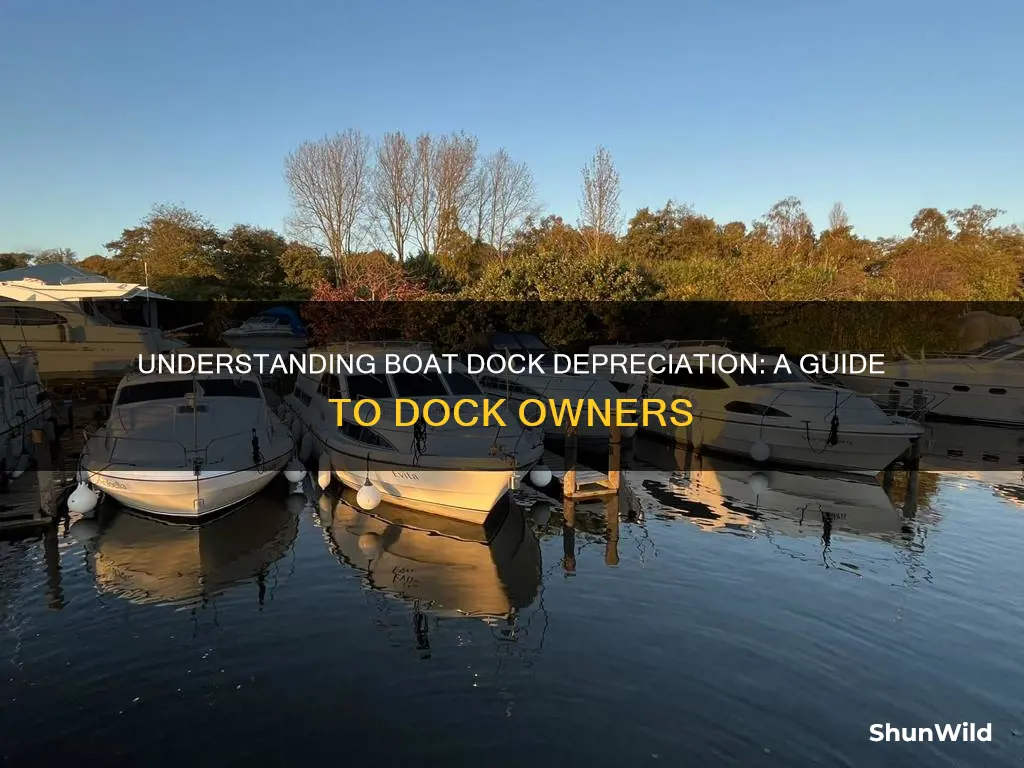 how to depreciate a boat dock