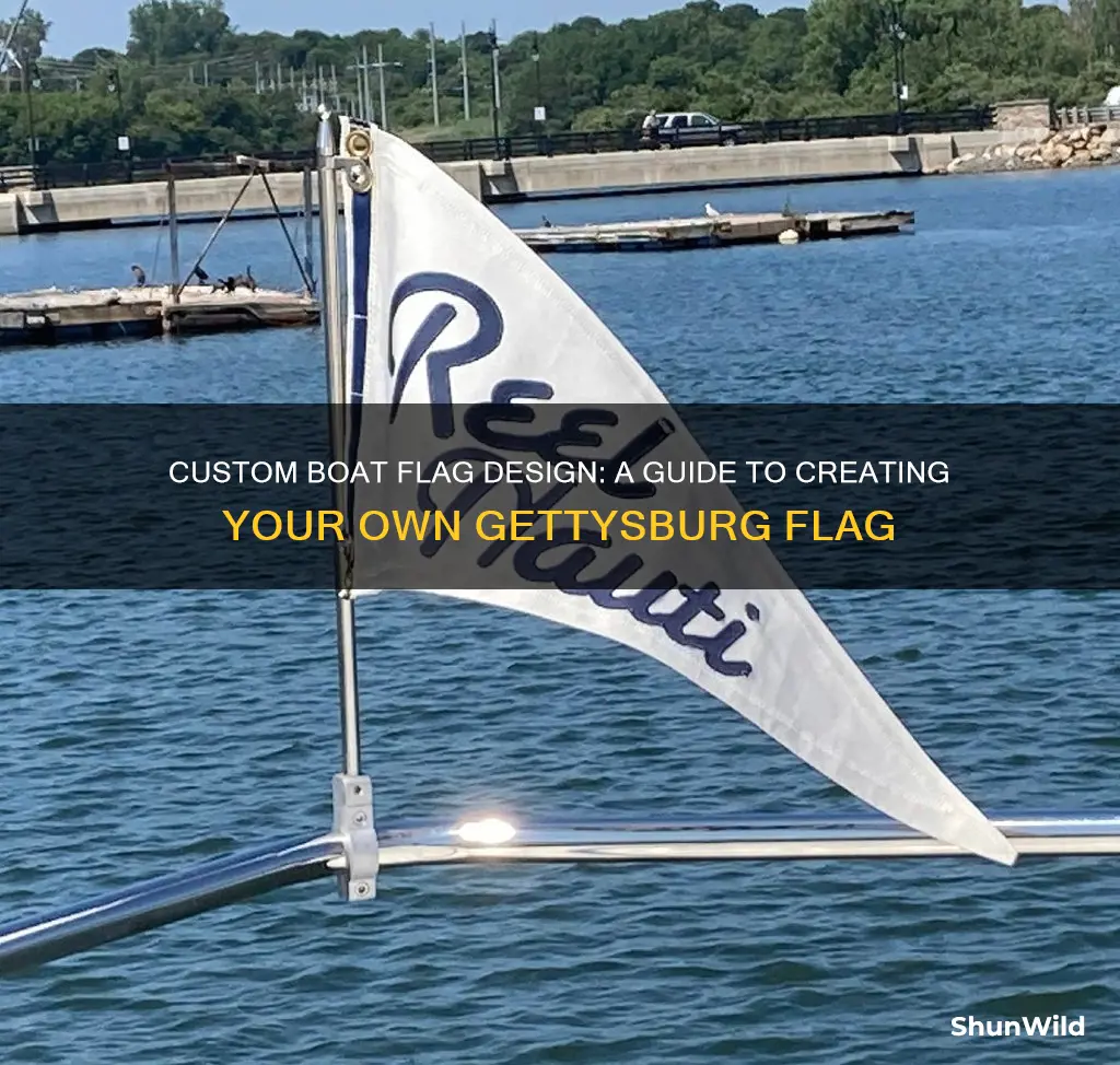 how to design a custom boat flag gettysburg flag works