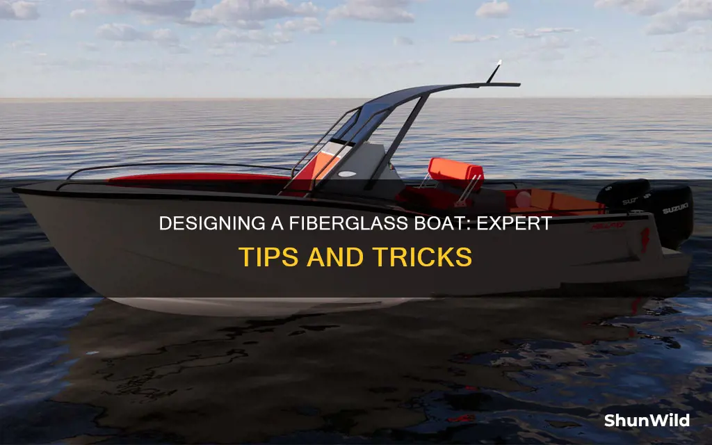 how to design a fiberglass boat