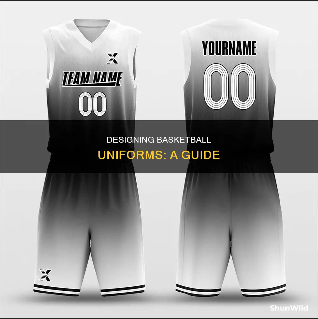 how to design basketball uniform