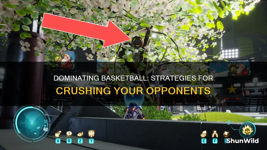how to destory everyoen in basketball