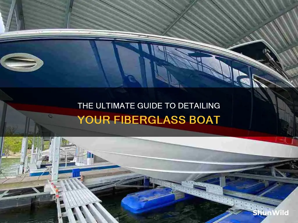 how to detail a fiberglass boat