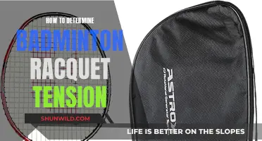 Badminton Racquet Tension: Choosing the Right Tension for Your Game