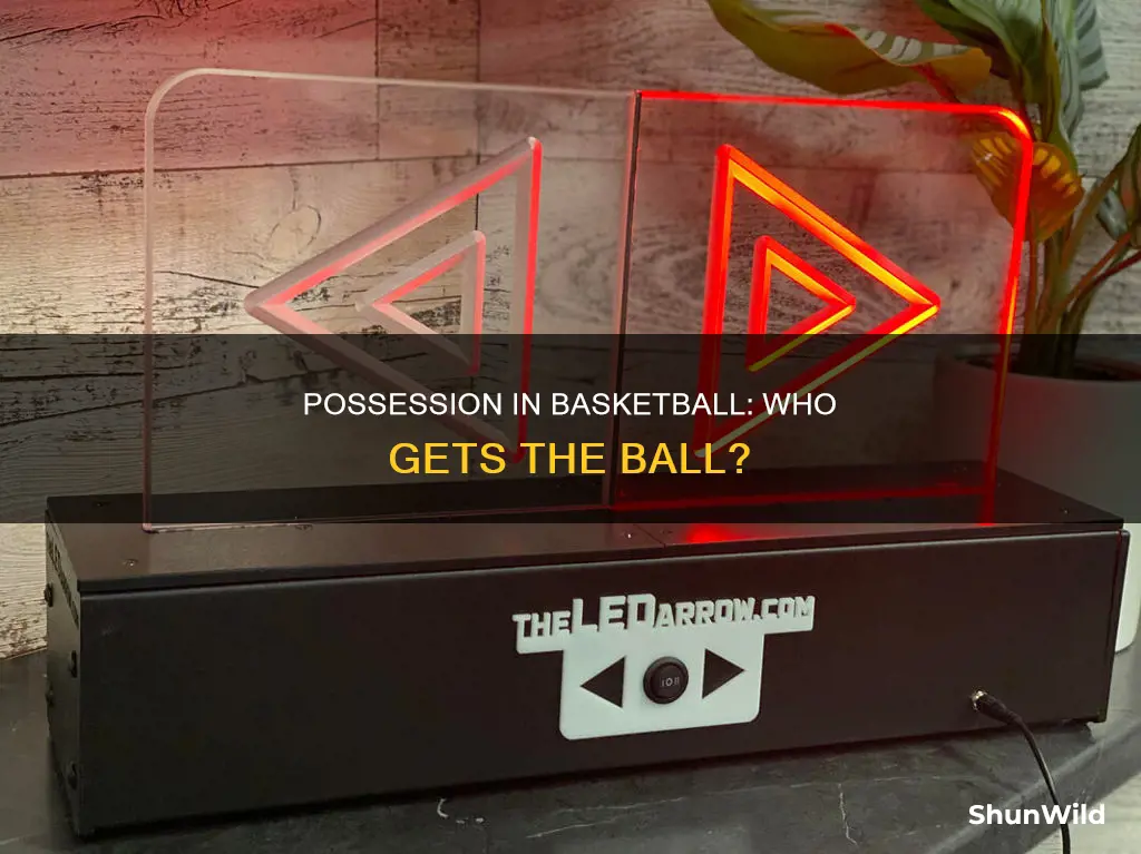 how to determine possession in basketball