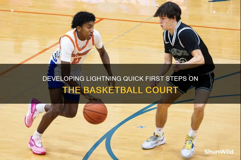 how to develop a quick first step in basketball