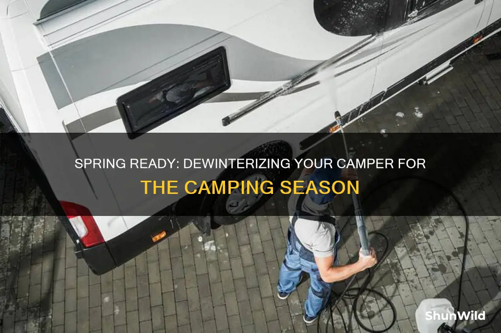 how to dewinterize a camper