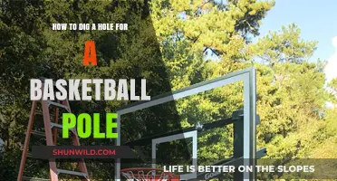 Digging a Hole for Your Basketball Pole: A Step-by-Step Guide