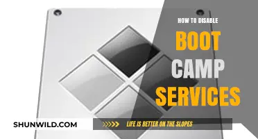 Disable Boot Camp Services: A Step-by-Step Guide for Mac Users