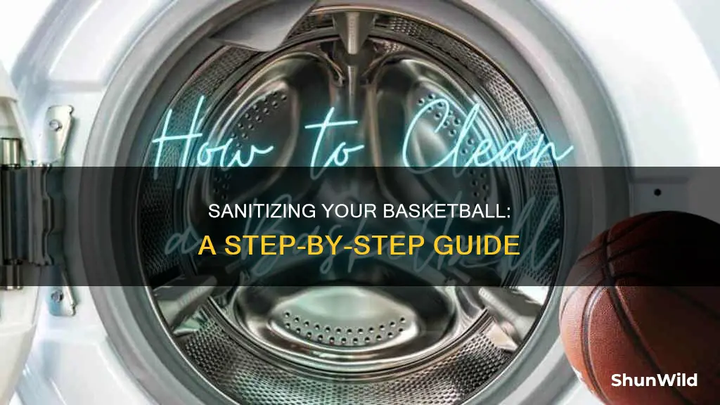 how to disinfect a basketball