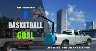Dispose of Your Basketball Goal the Right Way