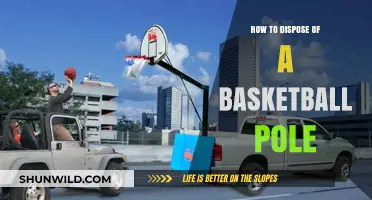 Dispose of Your Basketball Pole the Right Way