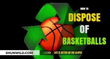 Dispose of Your Basketball the Right Way
