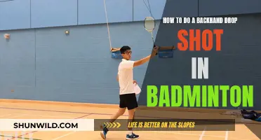 Mastering the Backhand Drop: Badminton's Tricky Shot
