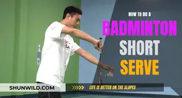 Mastering the Art of Badminton Short Serve