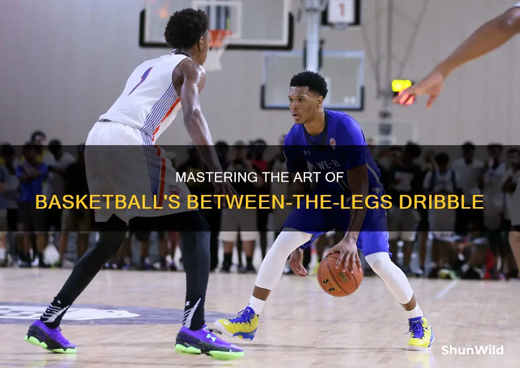 how to do a between the legs in basketball