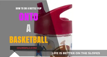 Mastering the Art of Bottle Flips onto a Basketball