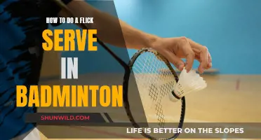 Mastering the Art of the Flick Serve in Badminton