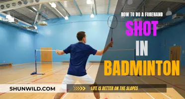 Mastering the Forehand Shot in Badminton