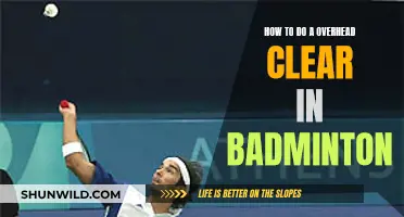 Mastering the Overhead Clear in Badminton