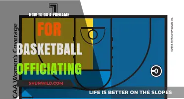 Basketball Officiating: Perfect Your Pregame Routine